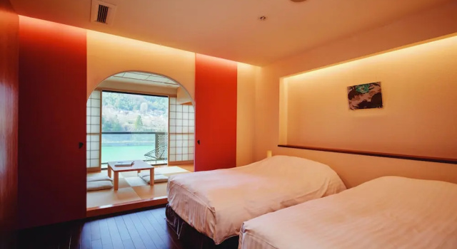 Номер Standard с балконом и с видом на реку River Retreat Garaku