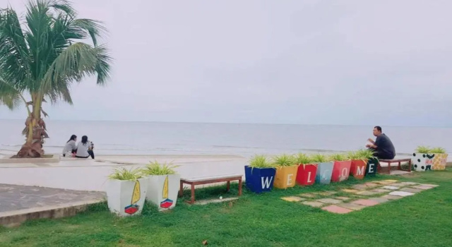 Коттедж 350m to beach pool villa