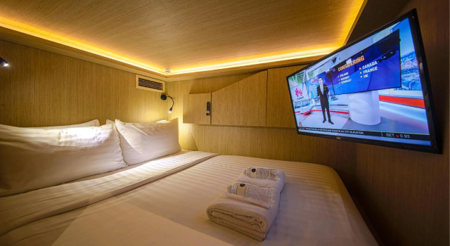 Капсула CUBE Boutique Capsule Hotel at Kampong Glam
