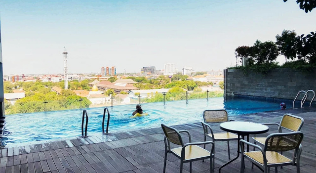 Elegant Studio Apartment at Tamansari Papilio, Reserva ahora Apartamento Gayungan 