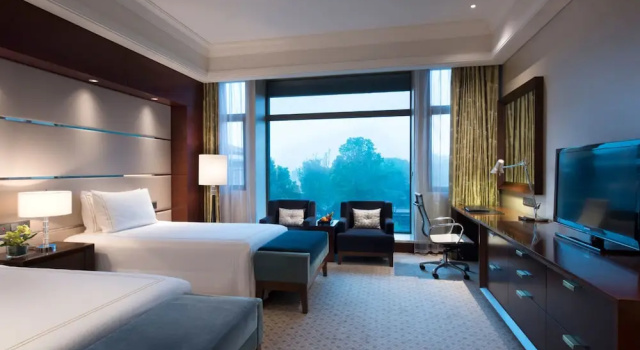 Двухместный номер Deluxe с видом на озеро Jinji Lake Grand Hotel