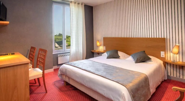 Двухместный номер Comfort Logis Hôtel Restaurant Gilles Moreau Laguiole