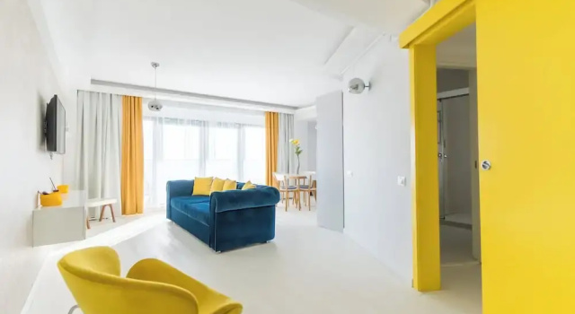 Апартаменты Deluxe Wave 2 Promenada Apartments