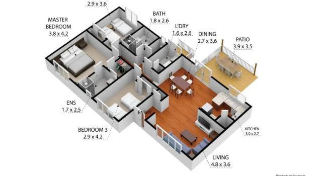 Бунгало с 3 комнатами Yarra Gables