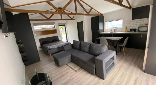 Studio Unit with Outdoor Bathtub, Забронировать Отель Крайстчёрч Porters Ski Area
