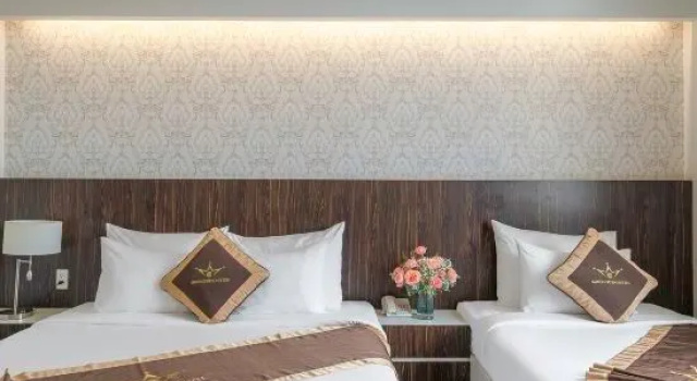 Трёхместный номер Deluxe Minh Chien Hotel