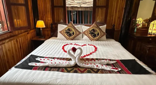 Двухместный номер Deluxe Villa Alounsavath Mekong Riverside