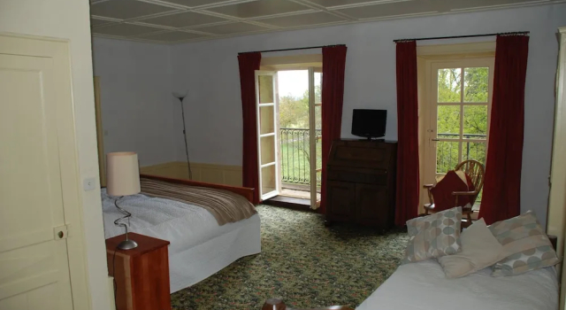 Двухместный номер Standard с балконом B&B Chateau le Bois