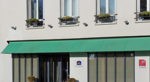 Одноместный номер Standard Best Western Rives de Paris La Defense