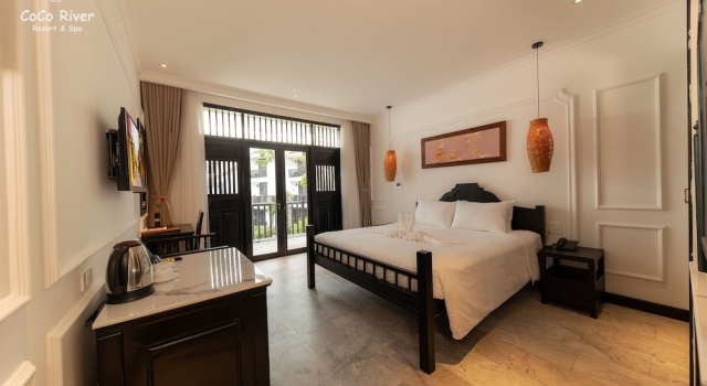 Двухместный номер Deluxe с видом на сад Hoi An Coco River Resort & Spa