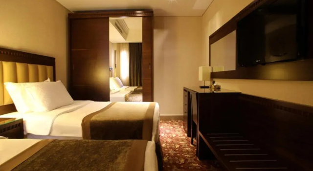 Двухместный номер Deluxe с балконом и с видом на море Lancaster Suites Raouche