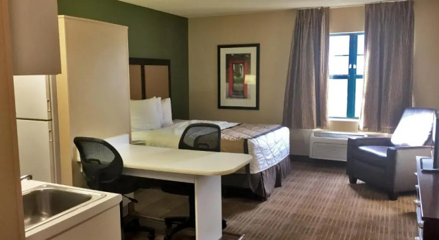Двухместная студия Extended Stay America Select Suites - Chicago - Rolling Meadows
