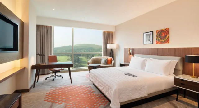 Standard kétágyas szoba a golfpályára néző kilátással Le Meridien Putrajaya