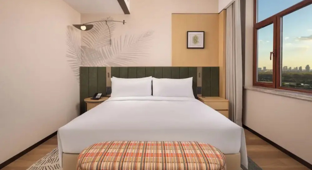Двухместный номер Deluxe Hilton Garden Inn Songyuan Ningjiang