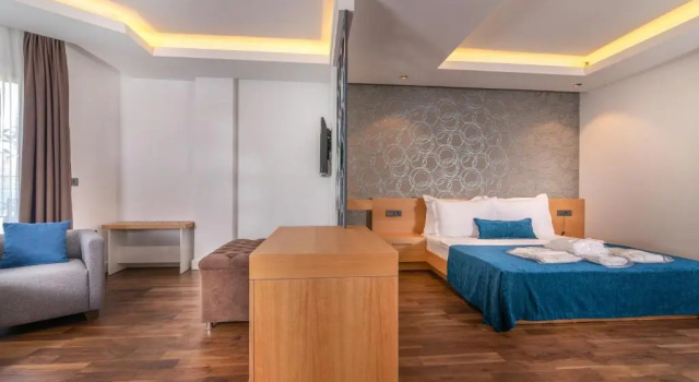 Двухместный номер Deluxe с видом на море The Highlight Bodrum