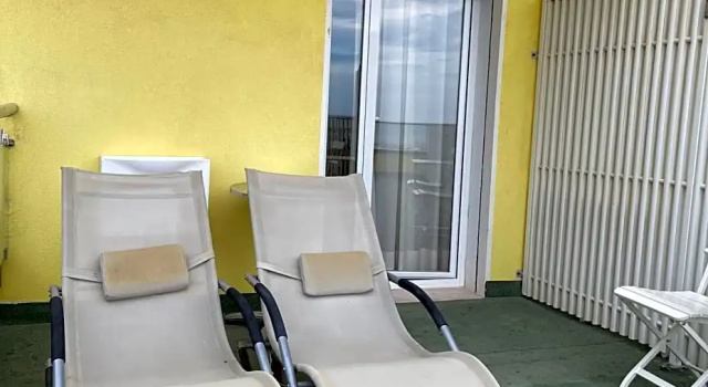 Двухместный номер Standard с балконом и с видом на море Hotel Verona