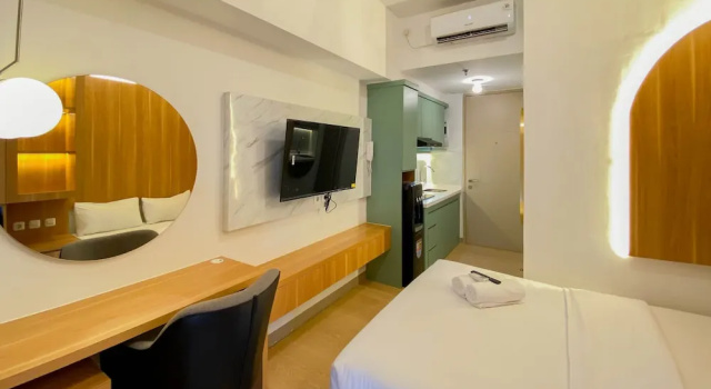 Cozy Stay Studio At 38Th Fl Tokyo Riverside Pik 2 Apartment, Boek Appartement South Tangerang Banten