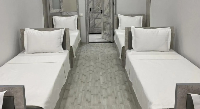 Кровать в общем номере Art Guest House Hostel