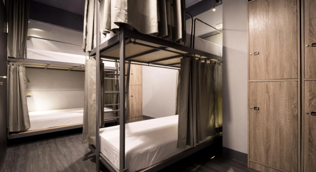 Кровать в общем номере (женский номер) Taipei Travelers International Hostel