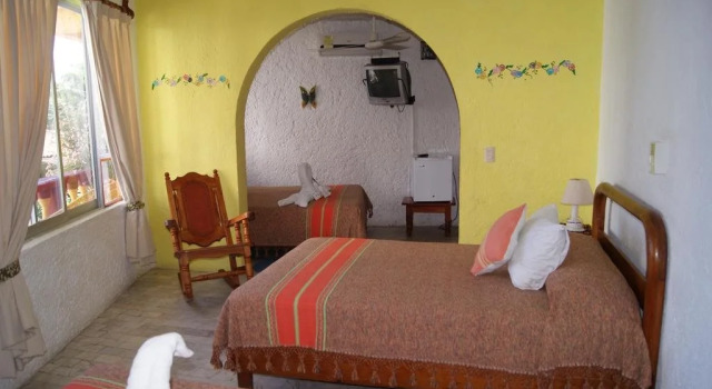 Hotel La Cabaña, Boek Hotel Puerto Ángel Oaxaca de Juárez, in de buurt van Umar University