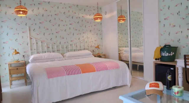 Двухместный семейный полулюкс Hotel Mar Azul & Surf