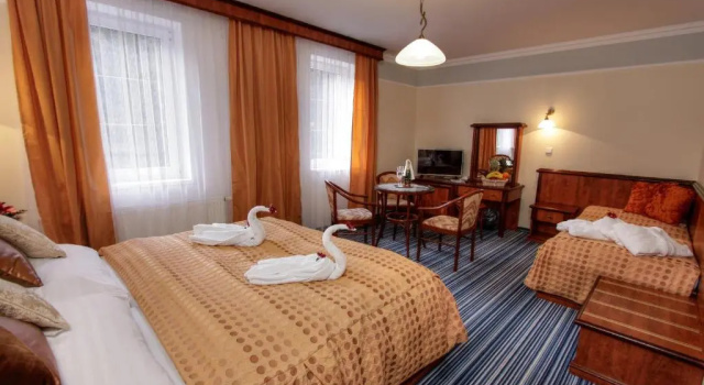 Трёхместный номер Standard с красивым видом из окна Spa & Wellness Hotel Harmonie