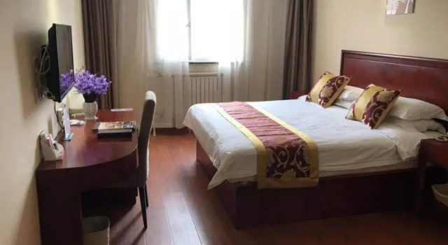 Двухместный номер Standard GreenTree Inn Shandong Weifang Gaomi Liqun Road Minghao Business Hotel
