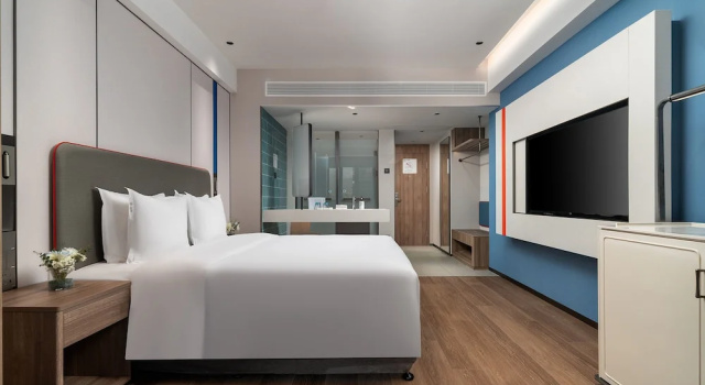 Двухместный номер Standard с видом на город Holiday Inn Express Xiamen LuShan