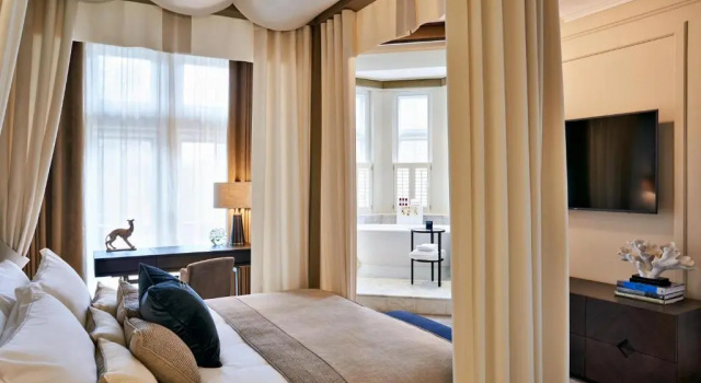 Двухместный люкс c 1 комнатой с видом на парк Kimpton Fitzroy London by IHG
