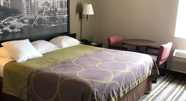 Двухместный номер Standard Super 8 by Wyndham Aurora/Naperville Area