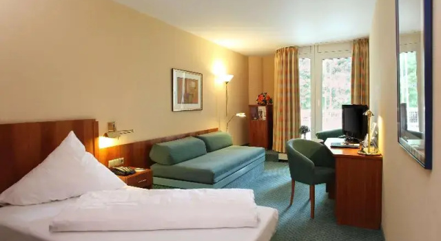 Одноместный номер Business с балконом Best Western Premier Parkhotel Bad Mergentheim