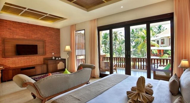 Полулюкс с красивым видом из окна Green Field Resort Ubud
