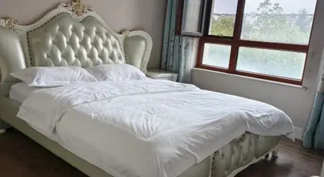 Люкс с 2 комнатами с видом на горы Changchun Light Luxury Banshan Hot Spring Homestay