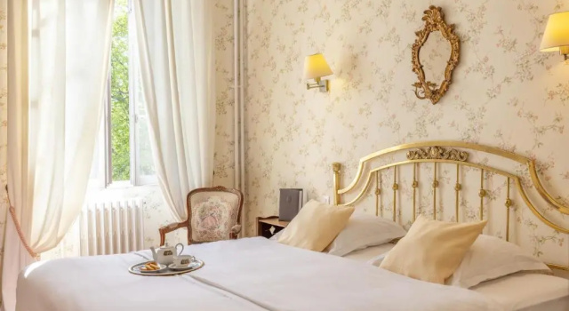 Номер Standard Logis Hôtel Restaurant Château Bellevue
