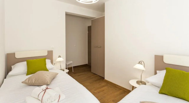 Апартаменты с 2 комнатами с балконом Villa Rusula
