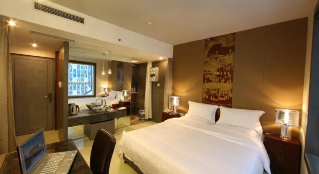 Двухместный номер Deluxe China Community Art Habitat Hotel