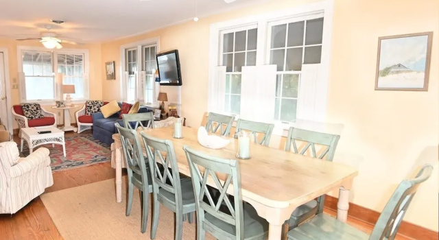Towns End 4 Bedroom Home, Забронировать Дом для отпуска Коттеджи Lowcountry, Коттедж