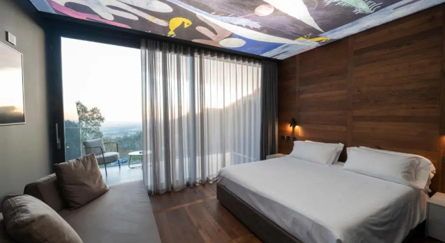 Двухместный номер Deluxe с балконом Phi Hotel Piajo