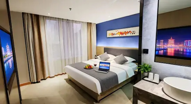 Люкс Business Zhen Ai Apple Hotel (Linyi Tongda Road Taisheng Plaza)