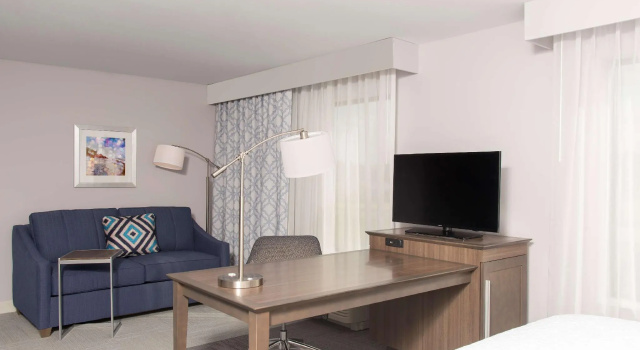 Двухместная студия Hampton Inn and Suites Michigan City