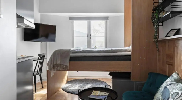 Одноместная студия Forenom Aparthotel Stockholm Bromma