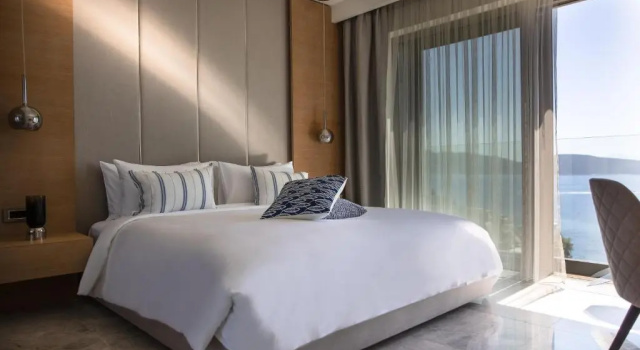 Люкс с 3 комнатами с видом на море METT Hotel & Beach Resort Bodrum