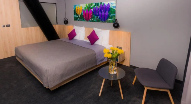Семейный номер Superior с красивым видом из окна Hotel Academia