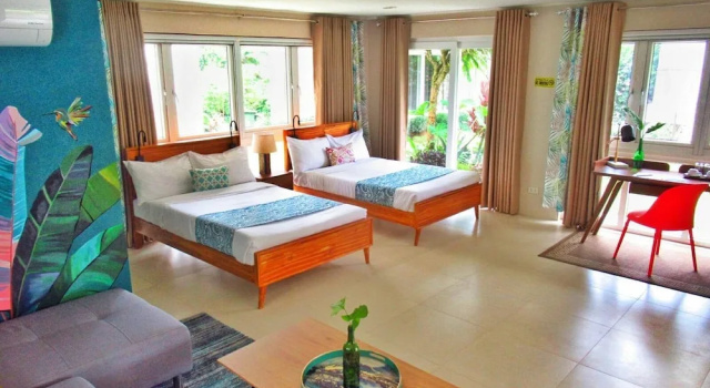 Семейный номер Standard с балконом Hotel Kimberly Tagaytay