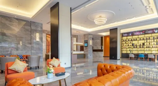 Vienna International Hotel (Dongguan Shijie Center Branch), Забронировать Отель Отели Дунгуань с парковкой, Парковка