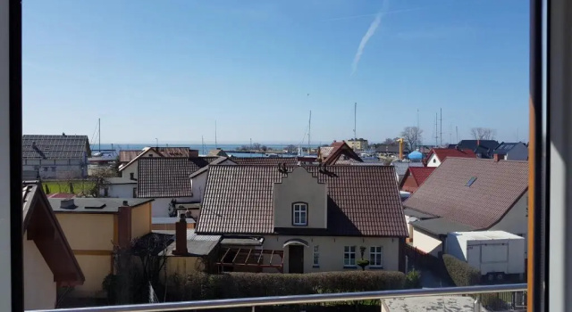 Апартаменты Дуплекс с 3 комнатами с балконом и с видом на море Marina Jastarnia Apartamenty w budynku z Basenem