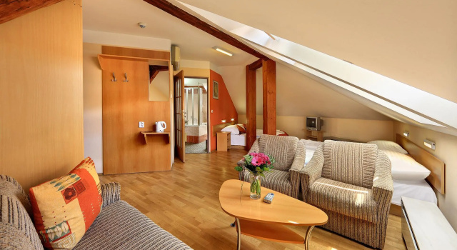 Четырёхместный номер Classic Hotel Golden City Garni