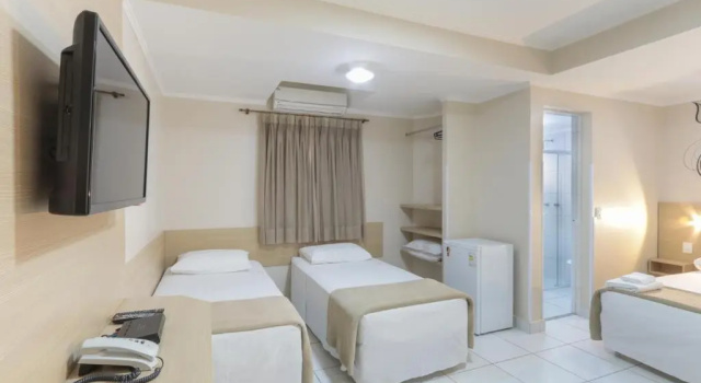 Четырёхместный номер Superior Hotel Copacabana Piracicaba