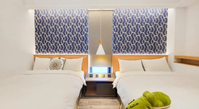 Четырёхместный номер Standard CHECK inn Taichung Zhongshan
