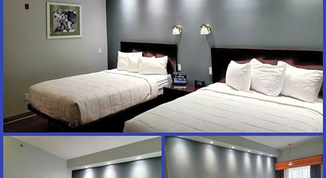 Четырёхместный номер Standard Blue Bay Inn and Suites